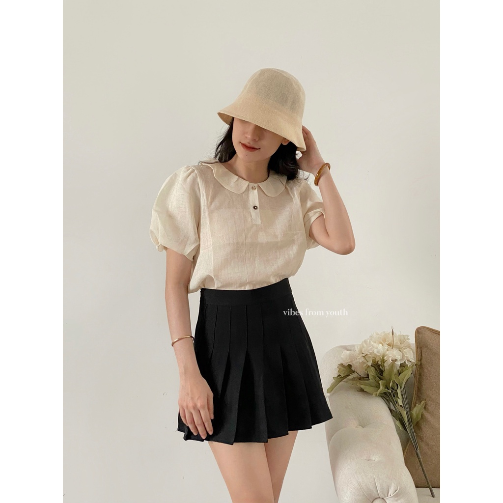 ÁO TƠ PHỐI CỔ SEN_AV1312