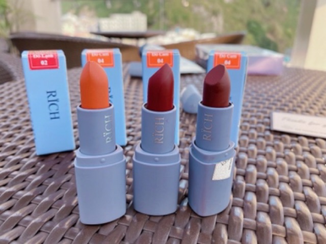 Son sáp lì Rich không chì chính hãng đỏ cam | BigBuy360 - bigbuy360.vn