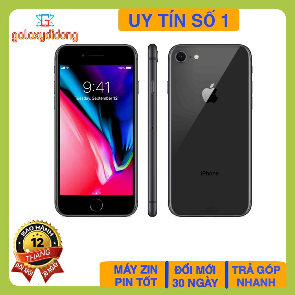 Điện Thoại iPhone 8 Quốc Tế Đẹp Đầy Đủ Phụ Kiện Bảo Hành 12 Tháng | BigBuy360 - bigbuy360.vn