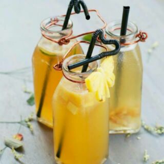 CHAI THỦY TINH VUÔNG NÚT GỖ 350ML