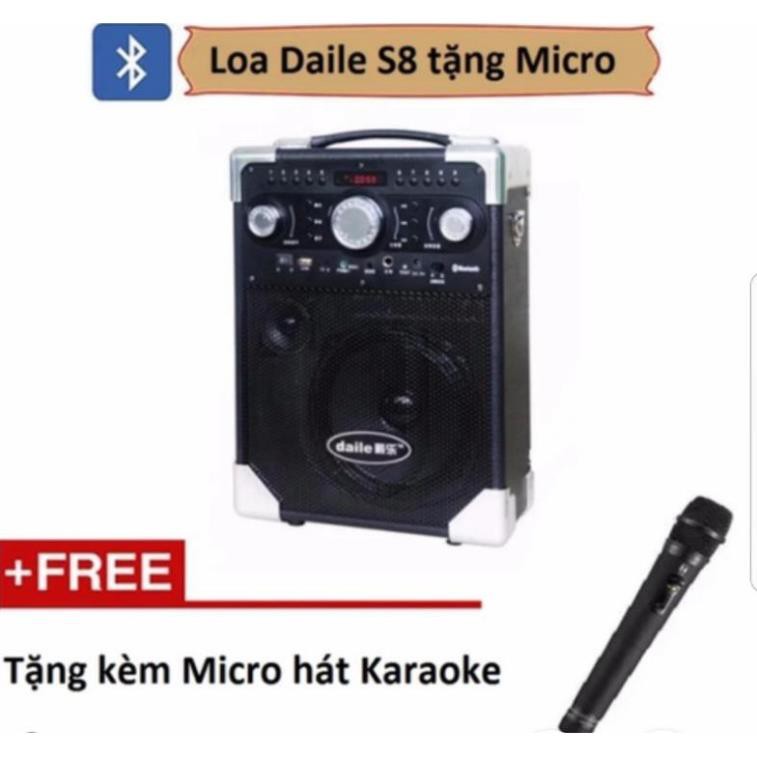 Loa karaoke di động s8 - Bluetooth