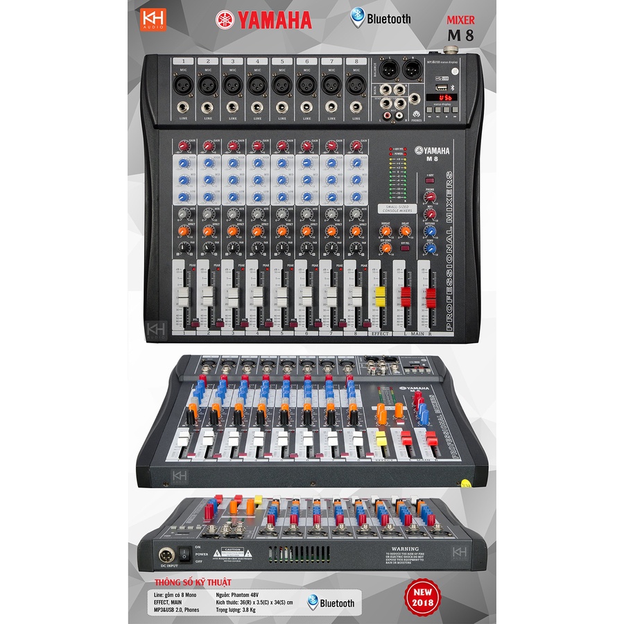 Mixer Karaoke Yamaha M8