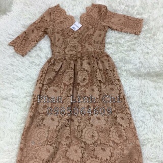 Váy ren linh chi gửi lê thị toan