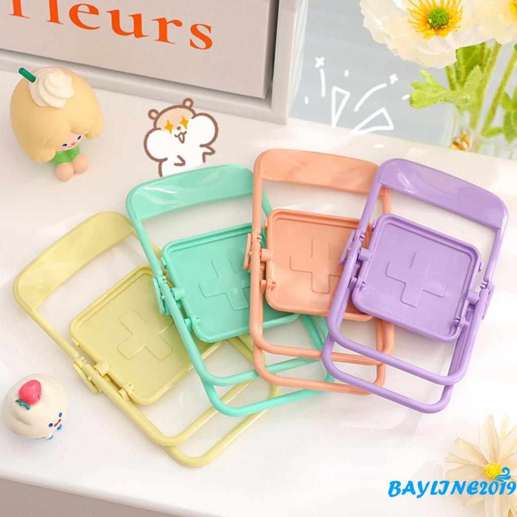 Giá đỡ điện thoại màu trơn thiết kế nhỏ gọn tiện dụng