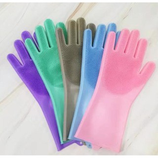 GĂNG TAY RỬA CHÉN SILICON THẦN THÁNH
