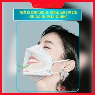 Khẩu Trang 4D Mask Kháng Khuẩn DC Mask KF94 Công Nghệ Hàn Quốc 1 túi 10 chiếc