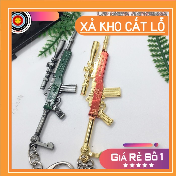 Móc Khoá PUBG Mini 14 Skin bộ đội siêu đẹp dài 12cm độc đáo 2021