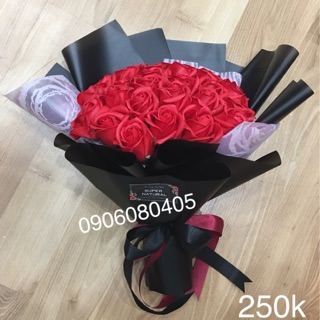 🍃🌹 [Hoả tốc] Hoa sáp thơm bó 30 bông   🌹🍃