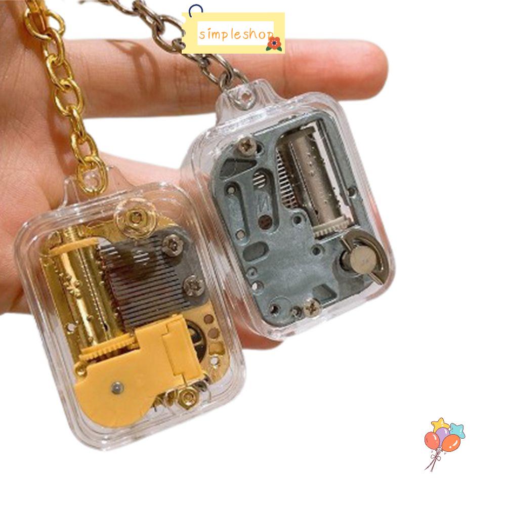 Hộp Nhạc Quay Tay Kiểu Dáng Đơn Giản Độc Đáo