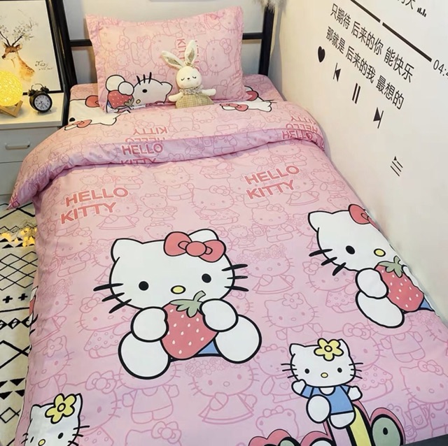 BỘ CHĂN GA GỐI COTTON  POLY NHẬP CAO CẤP