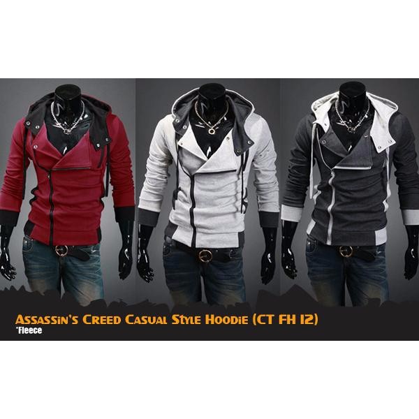 Áo Khoác Hoodie Phong Cách Game Assassin 's Creed Harakiri Maroon (ct Fh 12r)