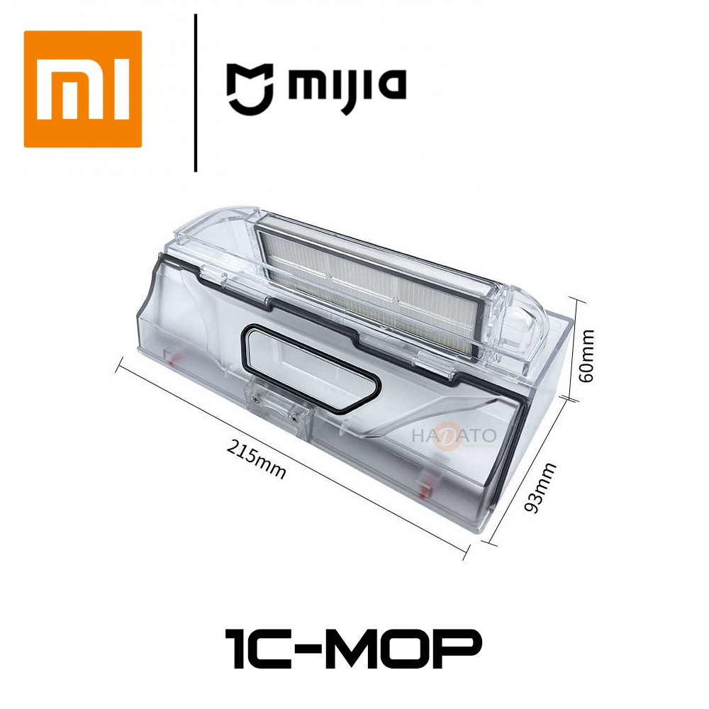 Hộc bụi, hộc chứa bụi, hộc rác, hộp bụi, hộp chứa rác robot hút bụi Xiaomi 1C/Mop