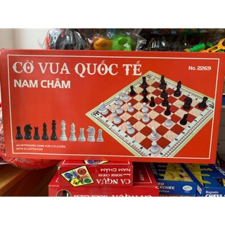 Bộ cờ vua nam châm quốc tế cỡ to đại KT 42x42cm