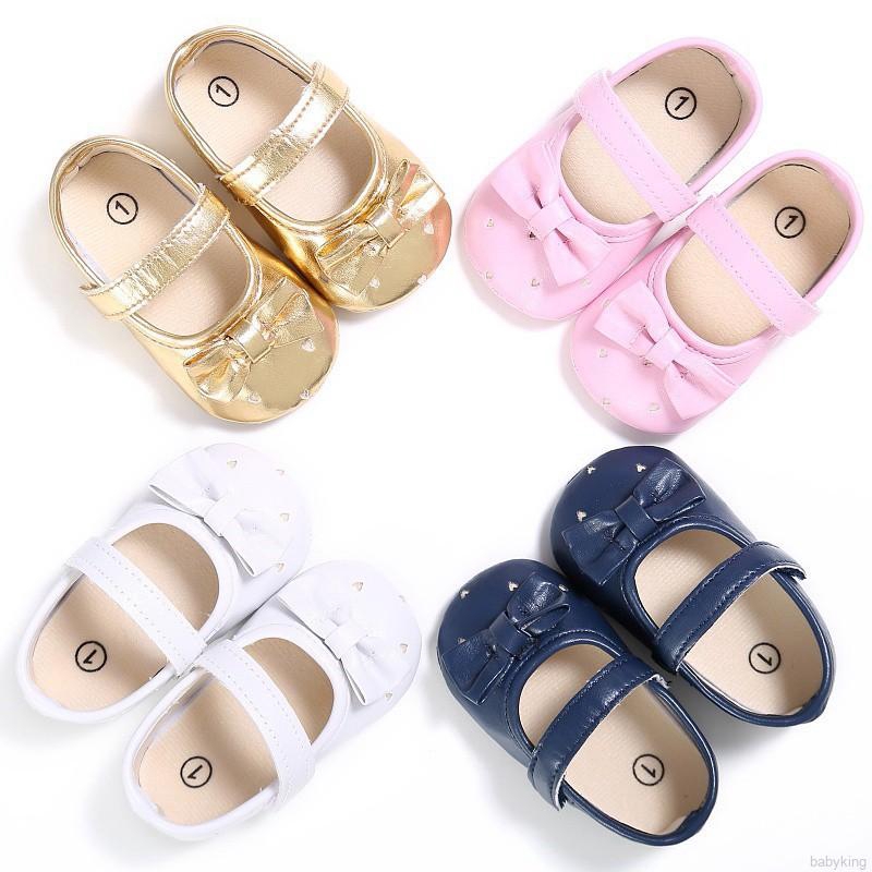 BABYKING Sepatu Prewalker Sol Lembut Anti Slip untuk Bayi Perempuan / Musim Semi | BigBuy360 - bigbuy360.vn