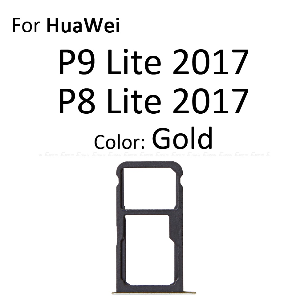 Khay Đựng Thẻ Sim Điện Thoại Micro SD Cho HuaWei P9 P8 Lite 2017 2016
