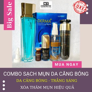 Combo Dưỡng Da Ngày Đêm Dermapeel+ - Da Căng Bóng - Trắng Sáng - Mịn Da - Sạch Mụn - Mờ Thâm Mụn - Hàn Quốc