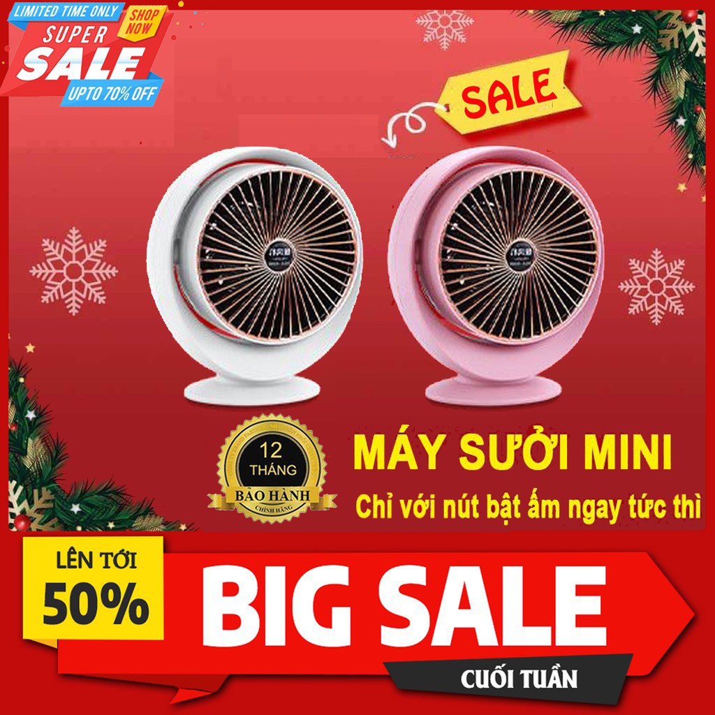 Quạt sưởi mini đa năng 600W Sưởi ấm phòng Hình thú đáng yêu 💥BẢO HÀNH 12 THÁNG💥