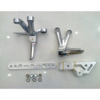 trọn bộ  gác chân  raider cho  xe ex 135