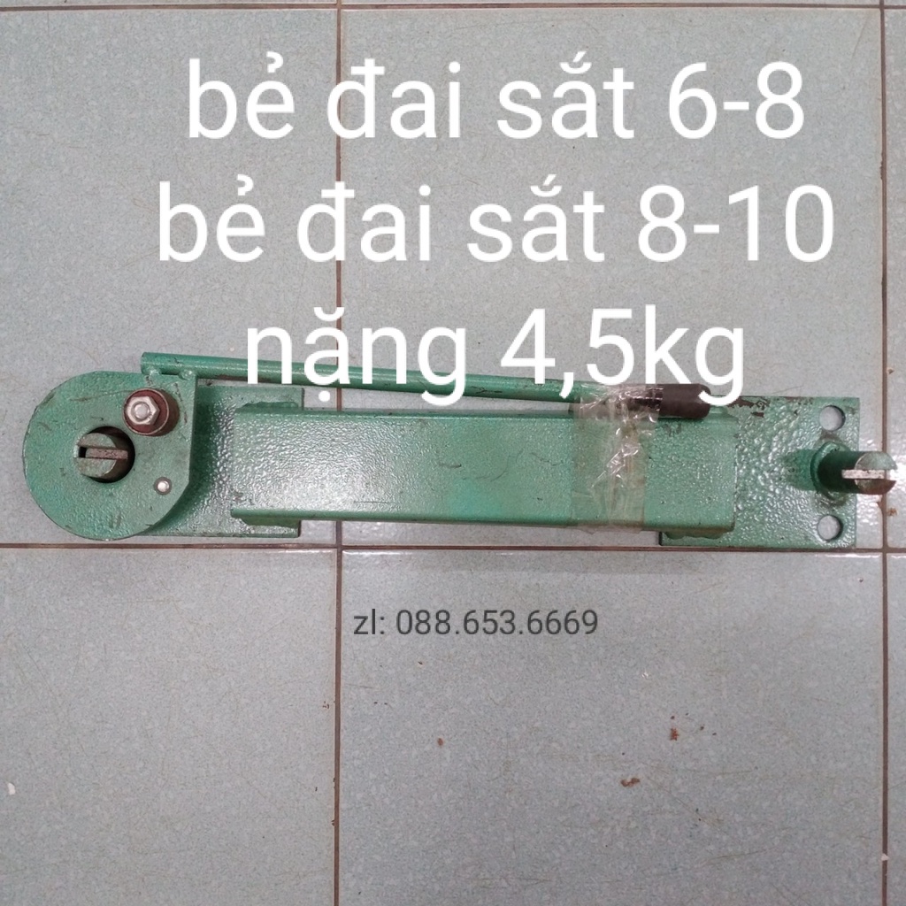 Bàn bẻ đai sắt bằng tay 6-8-10