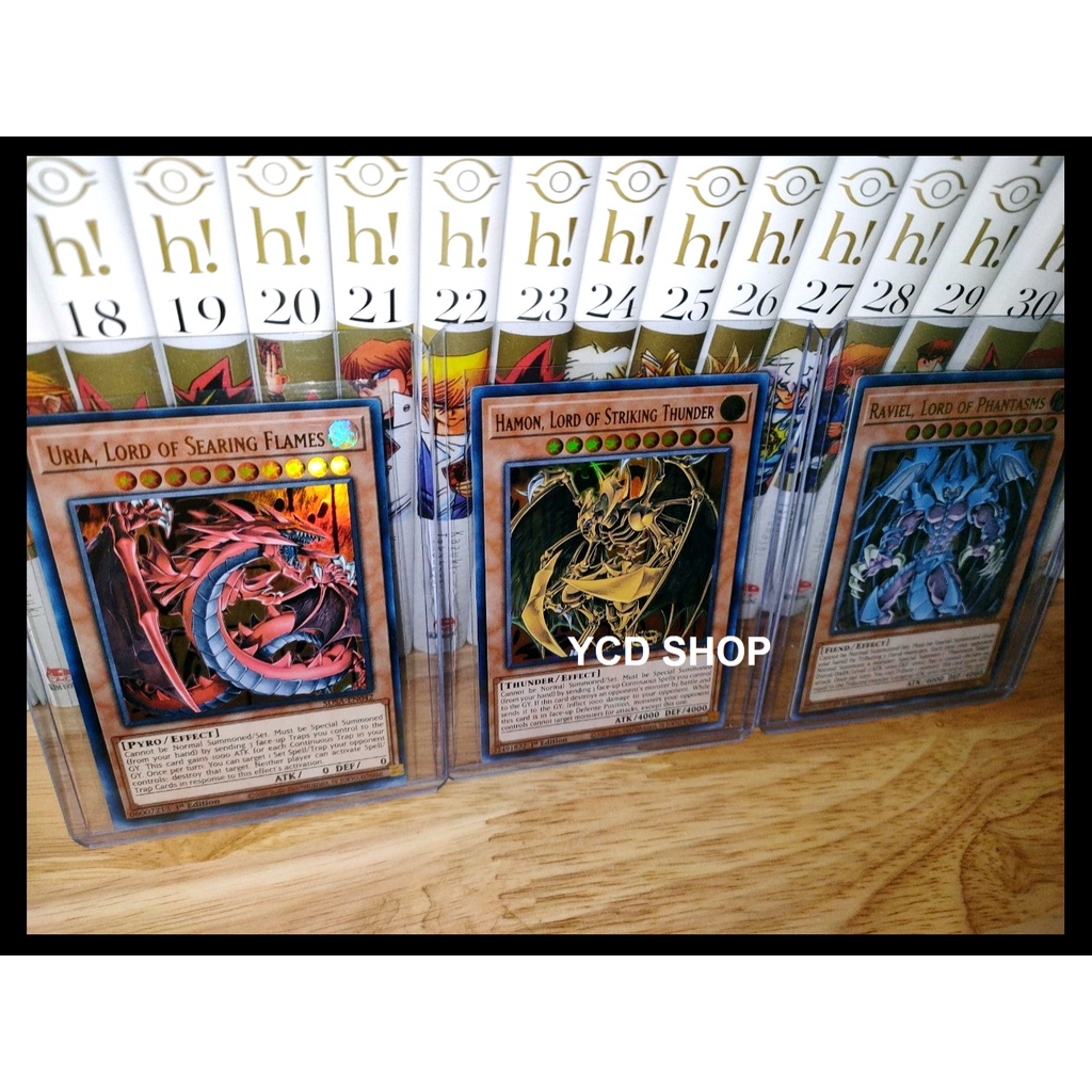 Thẻ bài yugioh chính hãng set Tam quỷ – Ultra Rare