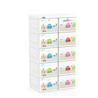 Tủ Nhựa DUY TÂN TABI-Kids Trắng