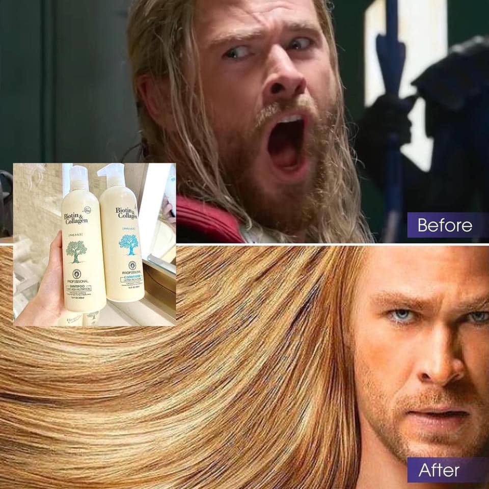 [TRẮNG] DẦU GỘI XẢ BIOTIN COLLAGEN NEW 500ml - 1000ml | BigBuy360 - bigbuy360.vn