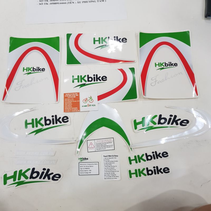 TEM XE ĐẠP ĐIỆN HKBIKE