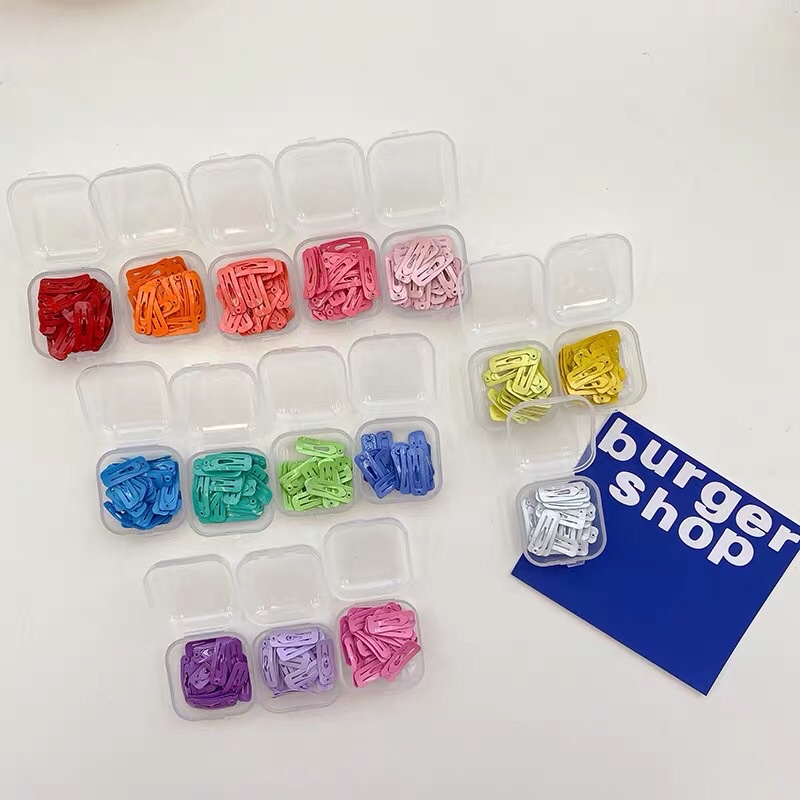 Set 10 kẹp tóc búp bê 2cm HÀNG CÓ SẴN
