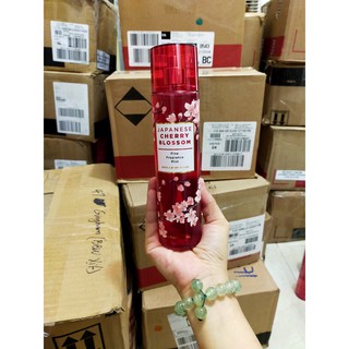 Xịt thơm toàn thân BBW JAPANESE CHERRY BLOSSOM 236ml Mẫu Mới