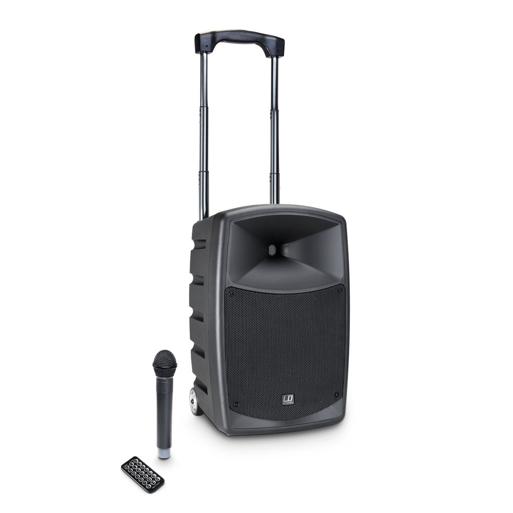 LOA KÉO LIỀN MIXER CÓ KÈM 1 MICRO CẦM TAY - HÃNG LD SYSTEMS GERMANY - MÃ ROADBUDDY 10 B6 - HÀNG NHẬP KHẨU CHÍNH HÃNG