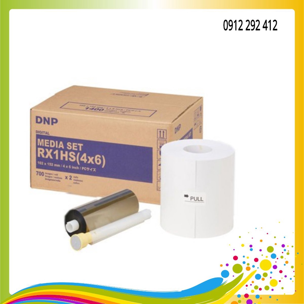 Giấy in ảnh DNP DS-RX1 4R khổ 10x15 700 ảnh giá rẻ