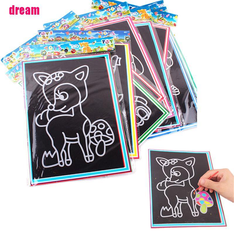 1 Bút Vẽ Cạo Râu Kích Thước Nhỏ 9x12cm Giáo Dục Cho Bé