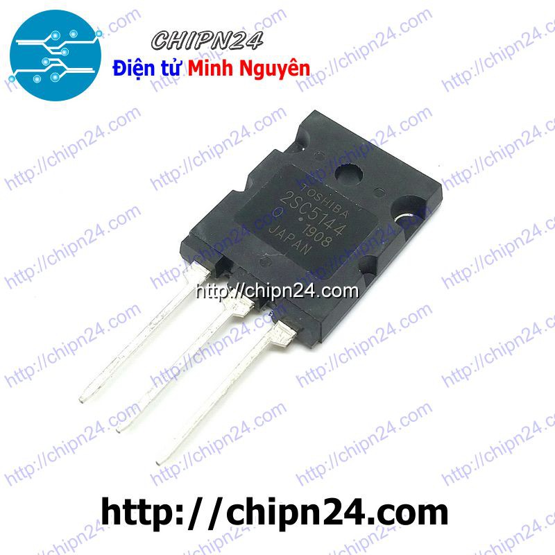 [1 CON] Transistor C5144 2SC5144 TO-3P NPN 20A 1700V