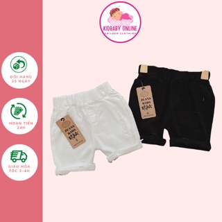 Quần short kaki cho bé trai từ 8-30kg- Quần kaki cho bé trai Kidbabyonline K105
