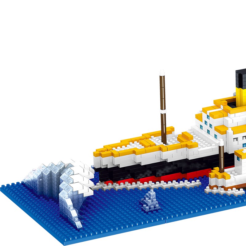 Mô hình đồ chơi lắp ráp tàu Titanic Mini 2338