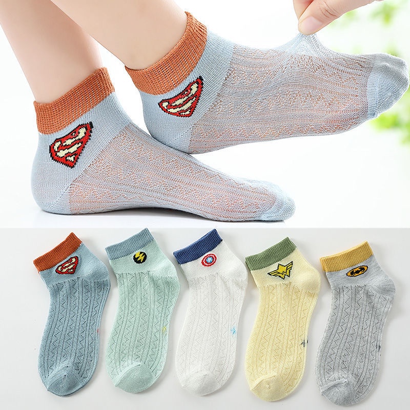 Vớ Cotton Lưới Siêu Mỏng Thoáng Khí Dành Cho Trẻ Em Mới