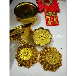 Đế sen, đế đầu rồng, đế thỏi vàng làm oản, làm tháp tỏi siêu xinh
