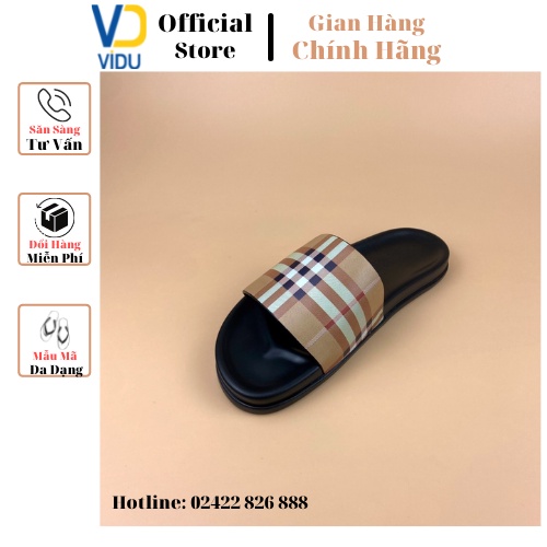 Dép nam thời trang BURBERRY ViDu 21113 màu vàng dễ đi, chống thấm nước