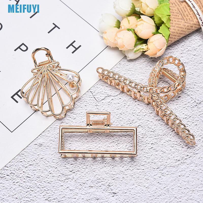 Kẹp tóc càng cua bằng kim loại 439V dành cho nữ
