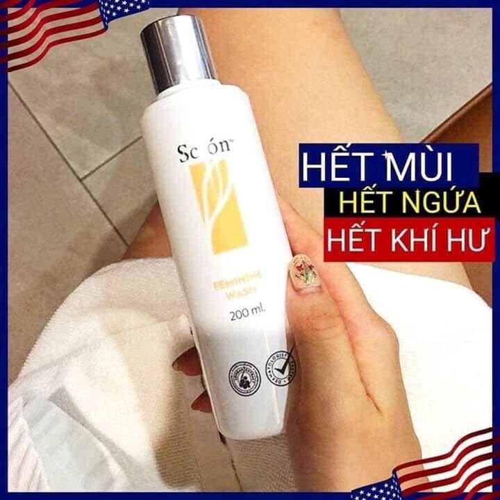 DUNG DỊCH VỆ SINH PHỤ KHOA SCION FEMININE WASH 200ML