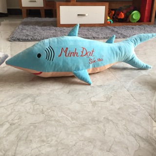 Gối ôm Cá mâp handmade