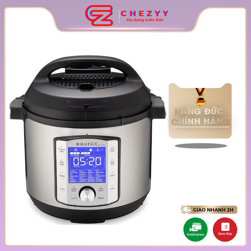 Nồi áp suất đa năng Instant Pot 10in1 dung tích 5,7L [Hàng Đức chính hãng]