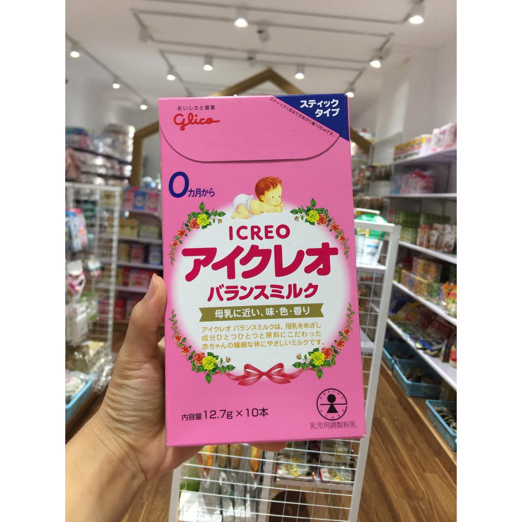 Sữa Glico Icreo thanh số 0