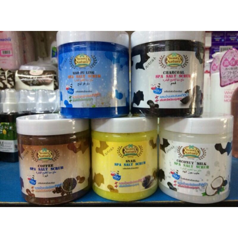 MUỐI TẮM TẨY DA CHẾT THÁI LAN BEAUTY NATURE