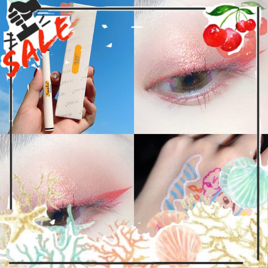 Kẻ Mắt Bút Vỏ Trắng SUAKE Màu Sắc Chống Trôi Chính Hãng Nội Địa sỉ tốt - GIÁ GỐC 12
