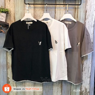 [Yeah1Shop]- Áo thun thêu đầu chó
