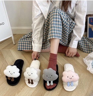 Dép bông đám mây ☁️