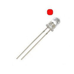 Led Đơn 5mm Siêu Sáng màu đỏ