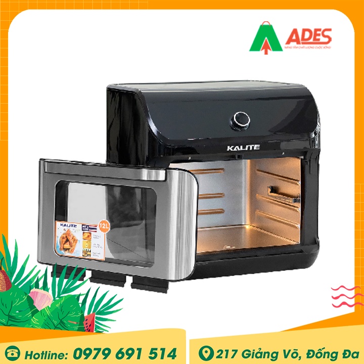 [Mã 154ELSALE2 giảm 7% đơn 300K] [HÀNG CHÍNH HÃNG] Nồi chiên không dầu Kalite KL-Q12 | BẢO HÀNH CHÍNH HÃNG