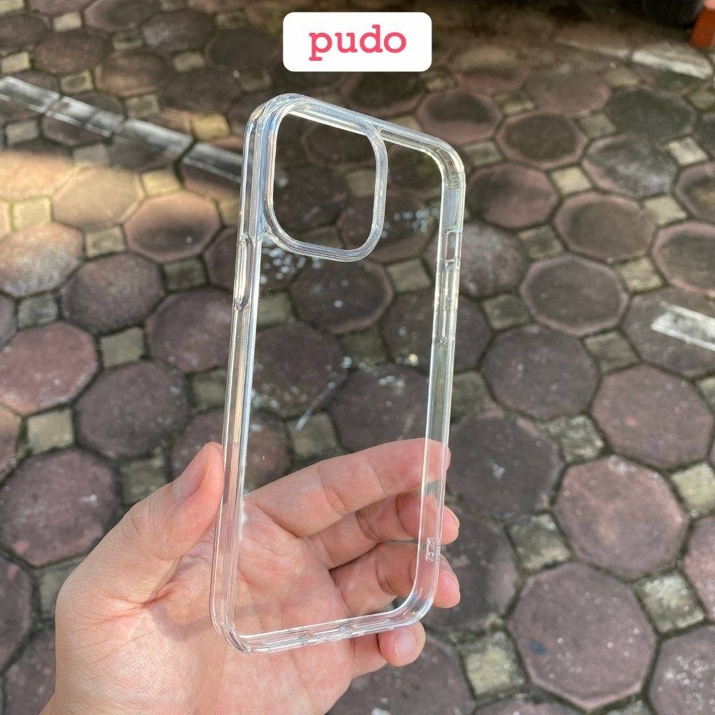 Ốp lưng Likgus mica trong suốt chống sốc shock chống va đập bảo vệ camera cho iPhone